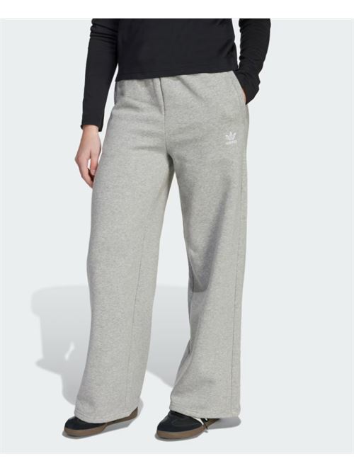 wide leg pants ADIDAS ORIGINAL | JX2781MGREYH/WHITE